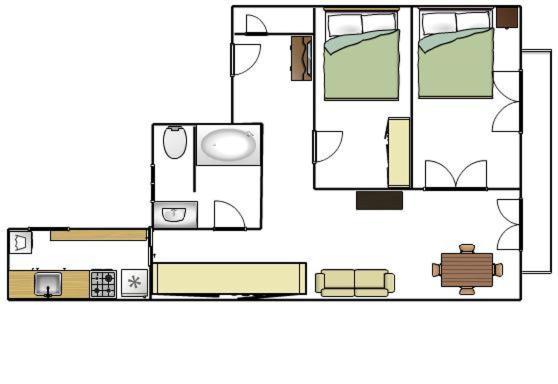 Poble Sec-1: Centrally Located Budget Appartement Barcelona